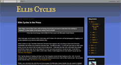 Desktop Screenshot of blog.elliscycles.com